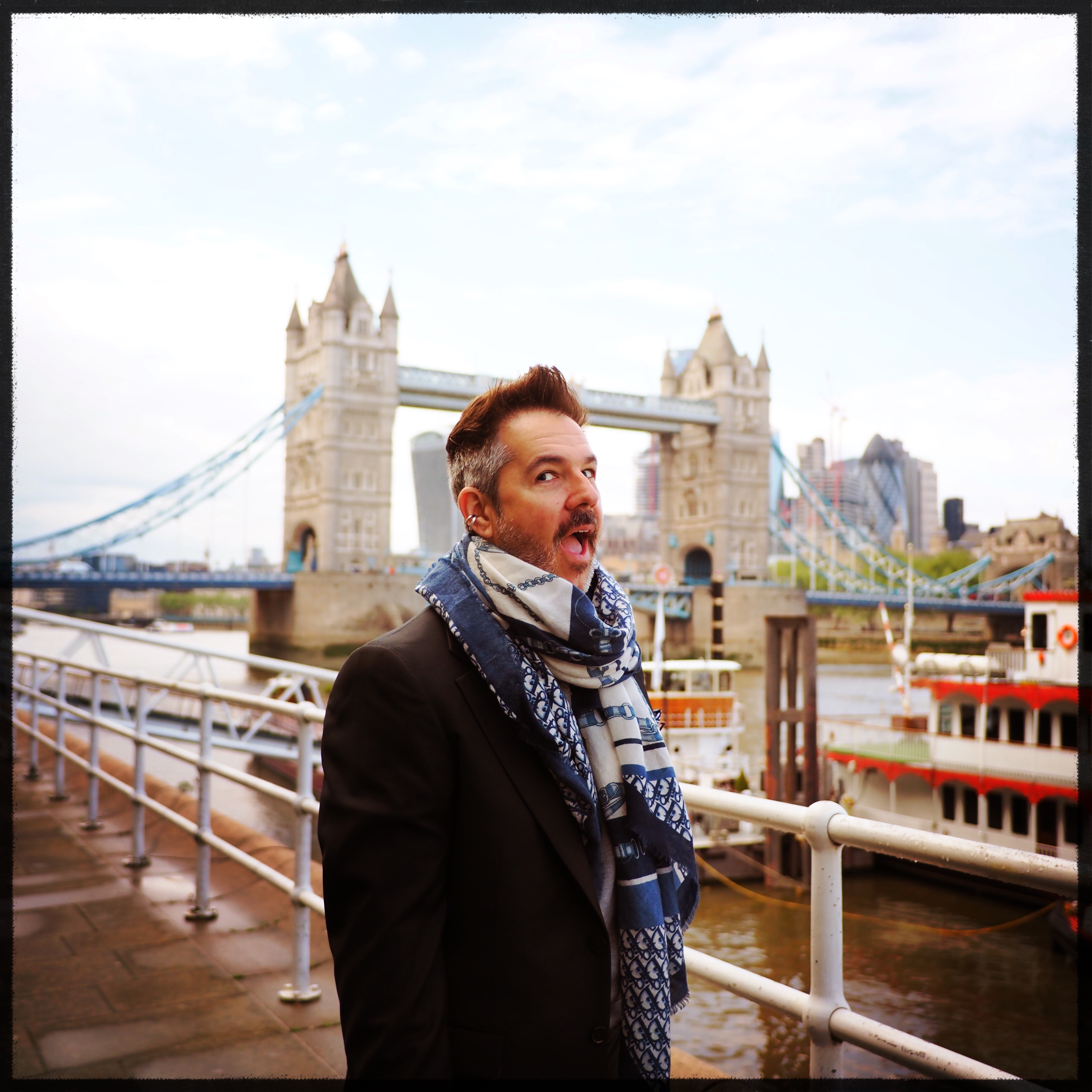 Daniel Tuttle at Tower Bridge, London